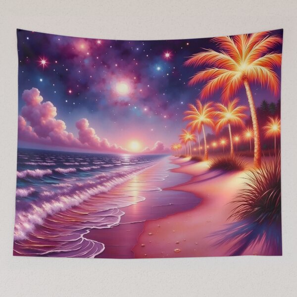 Item preview, Dreamy Cosmic Oceanscape designed and sold by Roanemermaid.