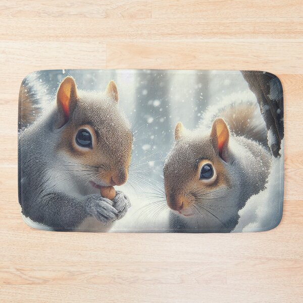 Item preview, A Squirrel's Seed Stash of Winter designed and sold by nikkolaus.