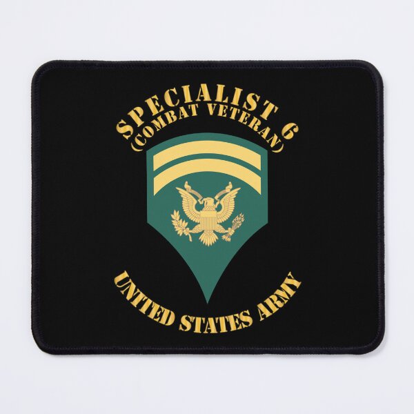 Item preview, Army - Enlisted - SPEC 6 - Specialist 6 - Std - Combat Veteran X 300 designed and sold by Military Insignia Products.