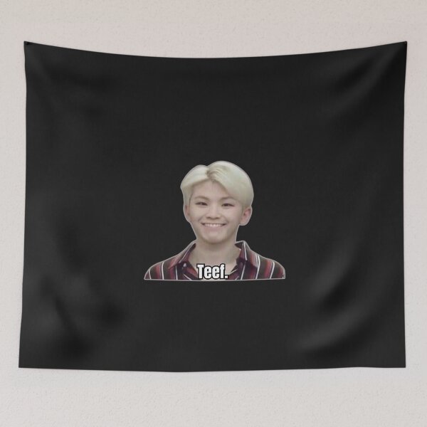 Item preview, SEVENTEEN WOOZI cute meme designed and sold by cutiecatto17.