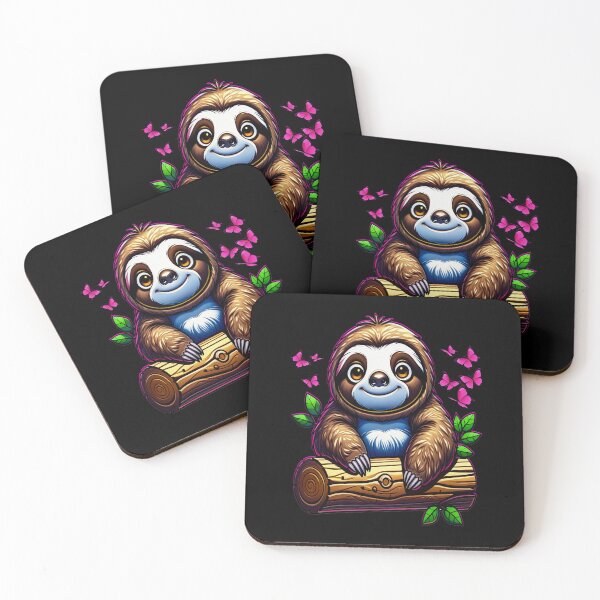 Item preview, Cute Sloth - Pink designed and sold by StefAnimal.