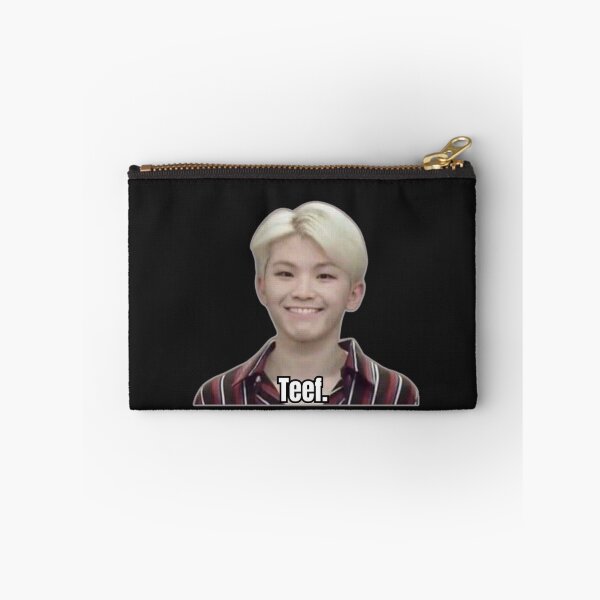 Item preview, SEVENTEEN WOOZI cute meme designed and sold by cutiecatto17.