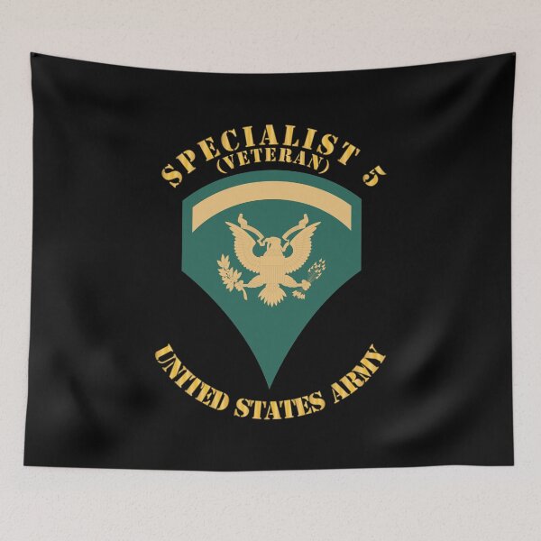 Item preview, Army - Enlisted - SPEC 5 - Specialist 5  - Std - Veteran X 300 designed and sold by Military Insignia Products.
