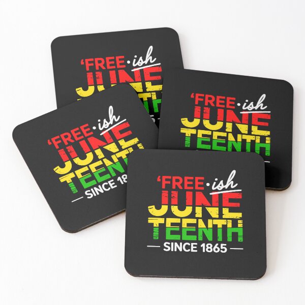 Item preview, Free ish Juneteenth 1865 Freedom Black History Women Men Kids designed and sold by clothesy7.