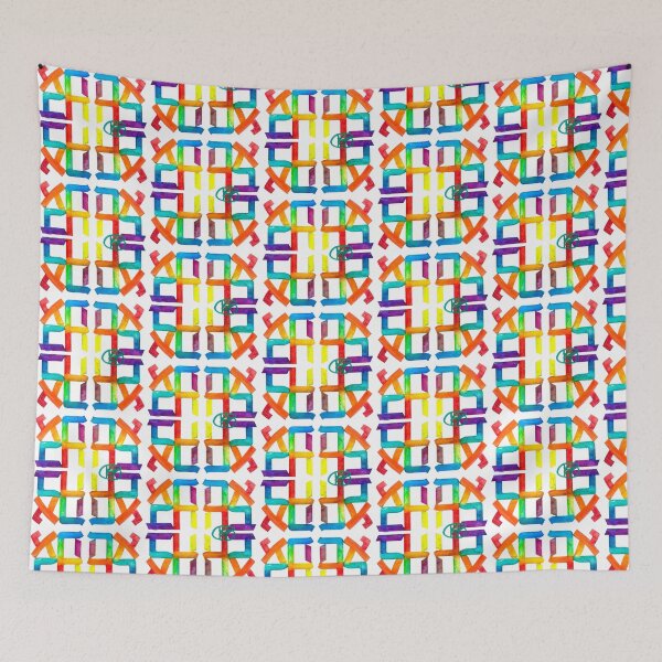 Item preview, Reflective Ahava Jewish Love Art  designed and sold by Kalli Taub Art.
