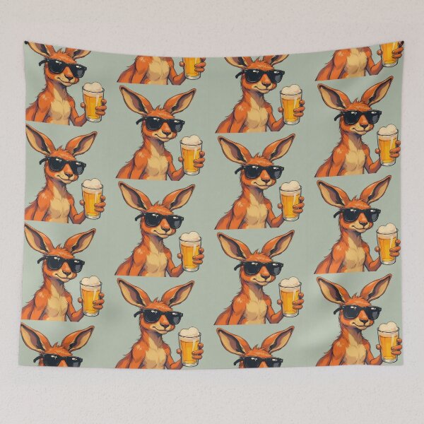 Item preview, Chill Kangaroo designed and sold by BAECHOO.