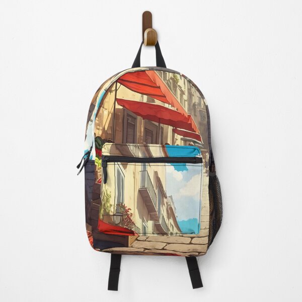 Item preview, Naples, Italy: Vibrant Old Town Market designed and sold by LSVart.
