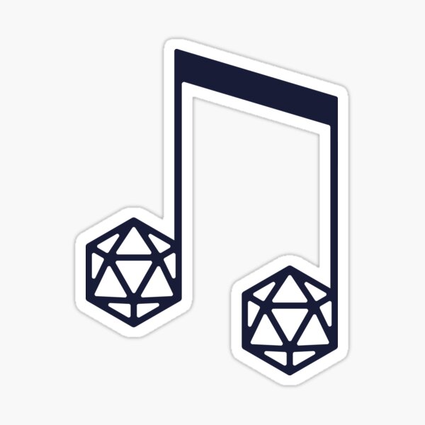 bomBARDed Logo No Text Sticker