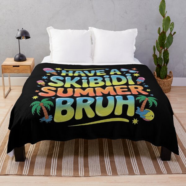 Item preview, Have A Skibidi Summer Bruh designed and sold by Redgiant87x.