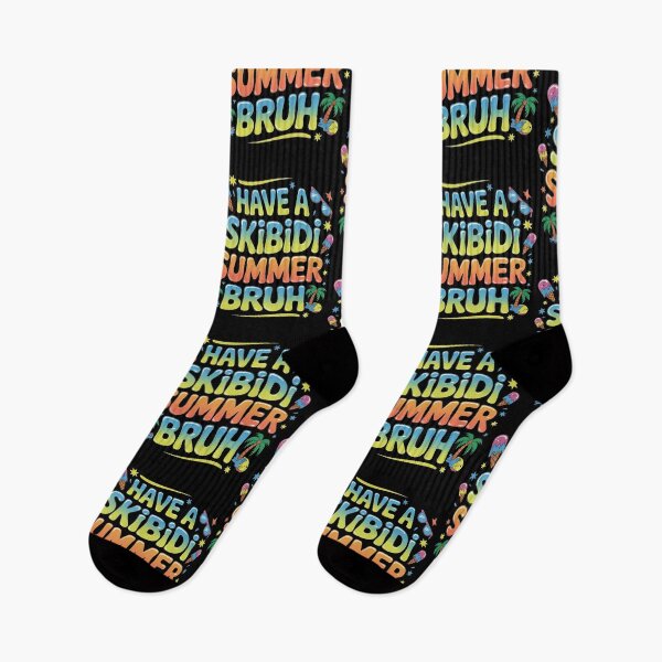 Item preview, Have A Skibidi Summer Bruh designed and sold by Redgiant87x.