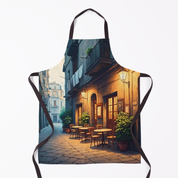 Item preview, Naples, Italy: Charming Old Town Café designed and sold by LSVart.