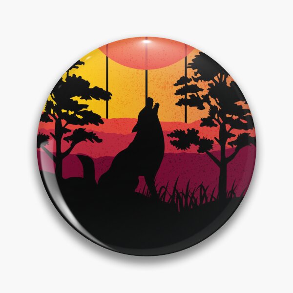 Item preview, Untamed Wolf Sunset Design designed and sold by TNF-Designs.