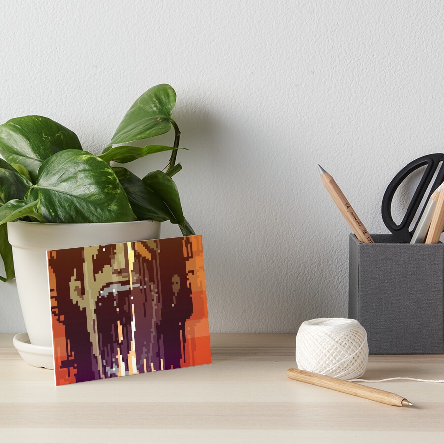 Item preview, Art Board Print designed and sold by FrankFuture.
