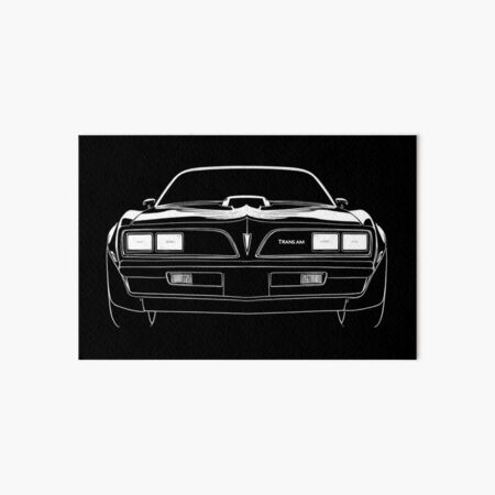 Item preview, 77 Trans Am Front  designed and sold by TheArtOfCar.
