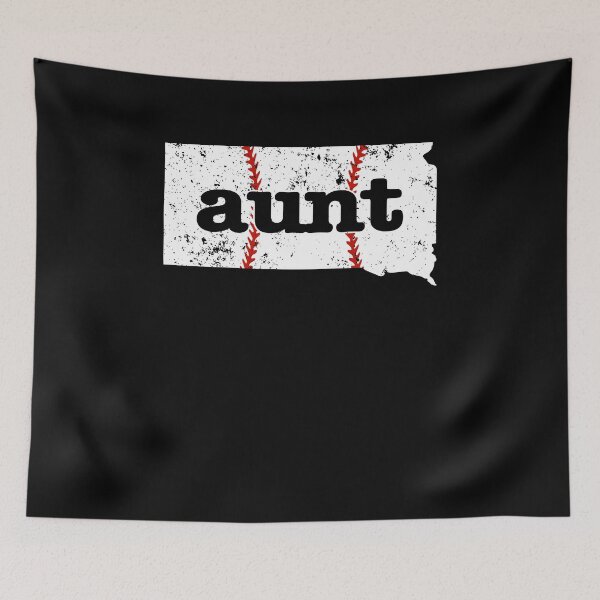 Item preview, Softball Aunt South Dakota Baseball Aunt Shirt designed and sold by shoppzee.