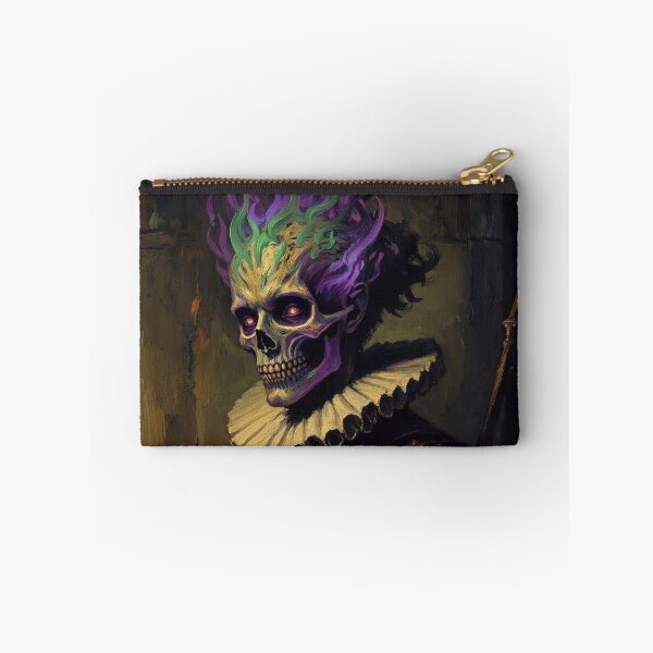 Item preview, The Flaming Knight fantasy horror haunted house portrait art designed and sold by Vintage Designs +.
