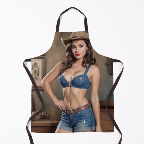Aperçu de l'œuvre Pin-up cow-girl vintage créée et vendue par MissSaylor.