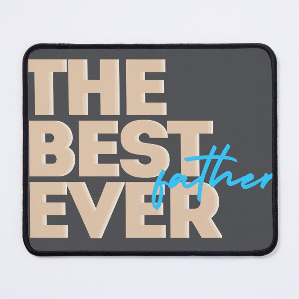 Item preview, The Best Father Ever Essential Minimalistic Classic T-Shirt Gift for Fathers Day designed and sold by SunflakeStudio.