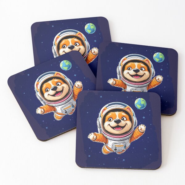 Item preview, Shiba Spacedog Adventure designed and sold by FiesterArt.