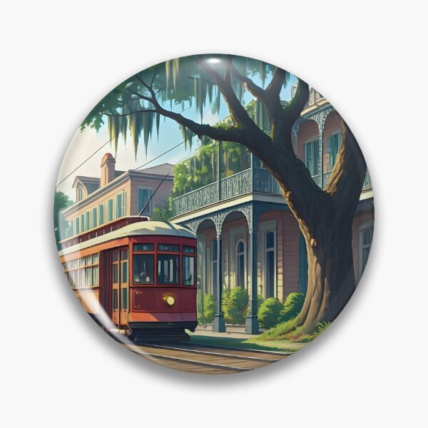 Item preview, New Orleans Garden District: Historic Elegance & Southern Charm designed and sold by LSVart.