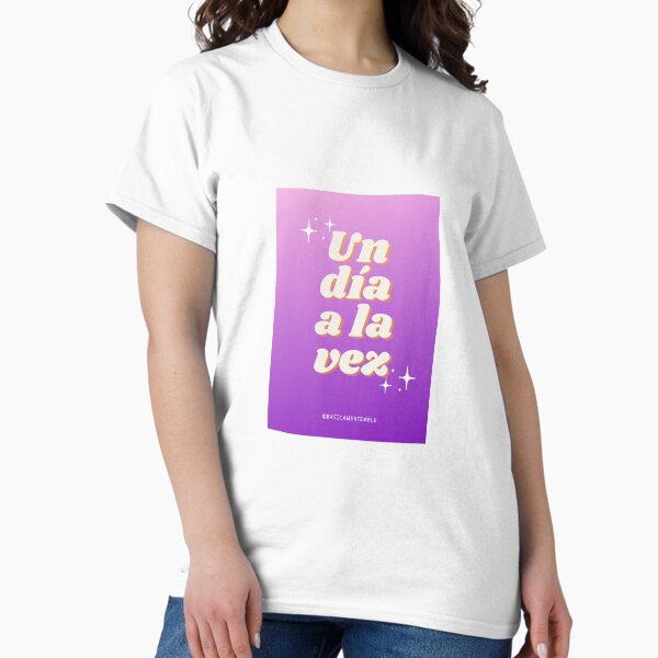 Vista previa del artículo con la obra «Póster “Un día a la vez” », diseñado y vendido por meluudg.