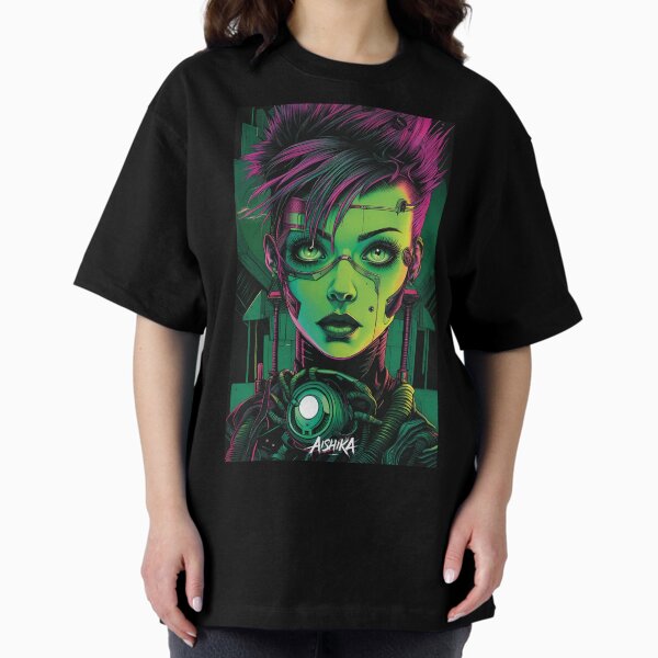 Artikel-Vorschau von Roboter-Cyberpunk-Mädchen-Kollektion, designt und verkauft von Aishika.