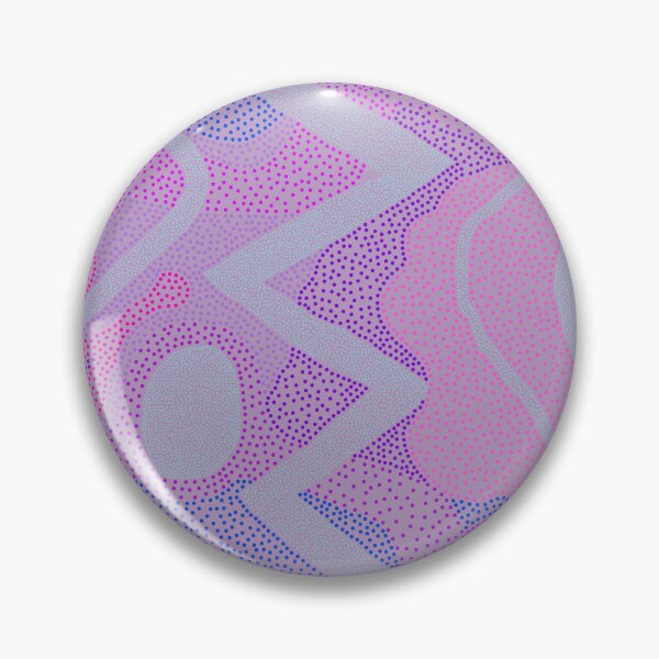 Item preview, Abstract Dots and Zigzagging Lines in Shades of Blue and Pink designed and sold by KaSaPo.