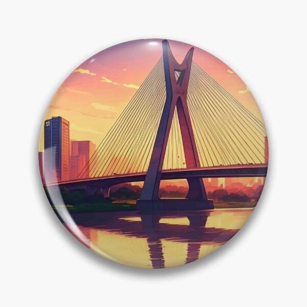 Item preview, Octavio Frias de Oliveira X Bridge: São Paulo’s Modern Marvel designed and sold by LSVart.