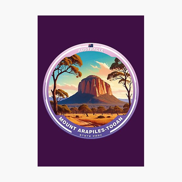 Item preview, MOUNT ARAPILES-TOOAN State Park Australia designed and sold by Thistle-TShop.
