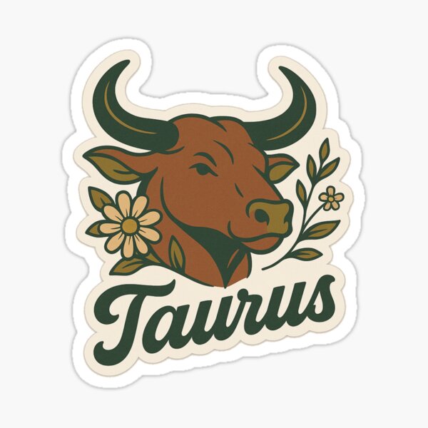 Item preview, Taurus Season Vibes – Kawaii Zodiac  designed and sold by Inkria.