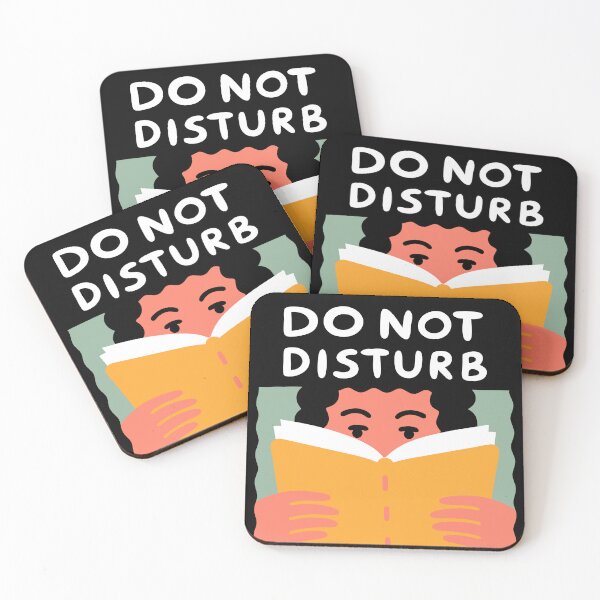 Item preview, Do not disturb, seriously, don't - funny quotes for readers designed and sold by ArtemMKV.