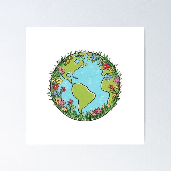 Item preview, Earth Day Blooms designed and sold by paper motel.