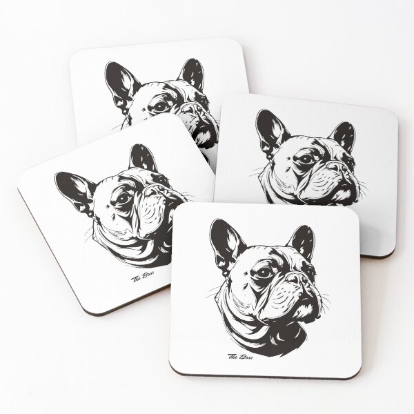 Item preview, The Boss French Bulldog Portrait designed and sold by FiesterArt.