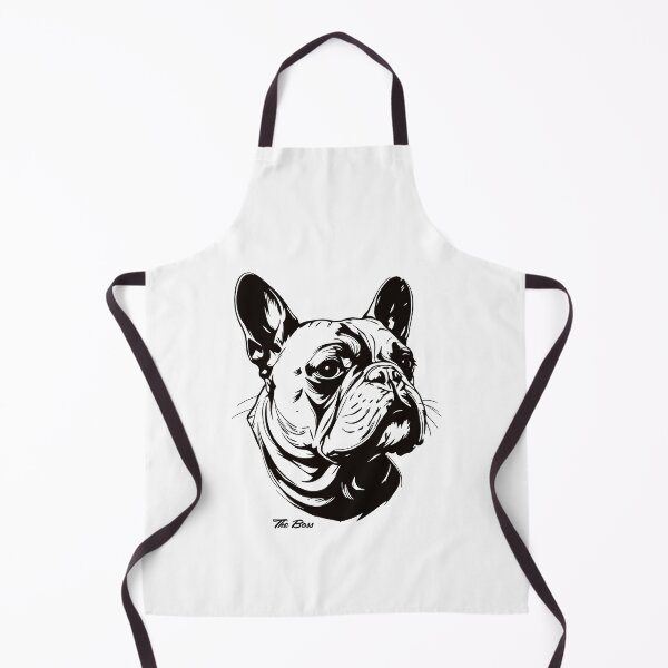 Item preview, The Boss French Bulldog Portrait designed and sold by FiesterArt.