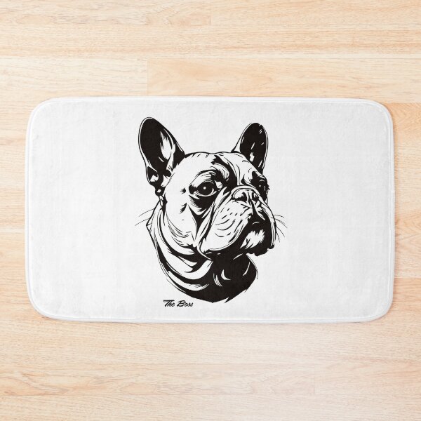 Item preview, The Boss French Bulldog Portrait designed and sold by FiesterArt.