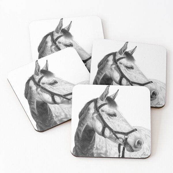 Item preview, Grey Horse designed and sold by Joanne Worthington Art.