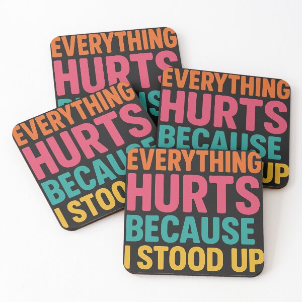 Item preview, Everything Hurts designed and sold by Quatermass Collectibles.