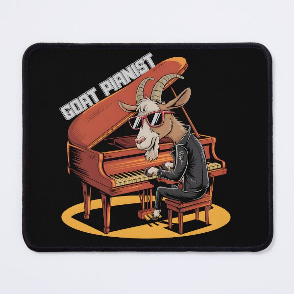 Item preview, Funny Goat Pianist designed and sold by PeteLawliiet.