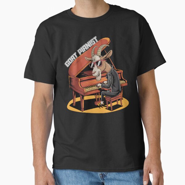 Item preview, Funny Goat Pianist  designed and sold by PeteLawliiet.