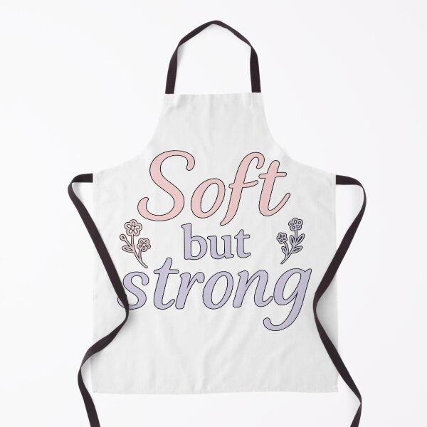 Item preview, Soft but Strong – Pastel Empowerment Typography designed and sold by Infinity Drip Design.