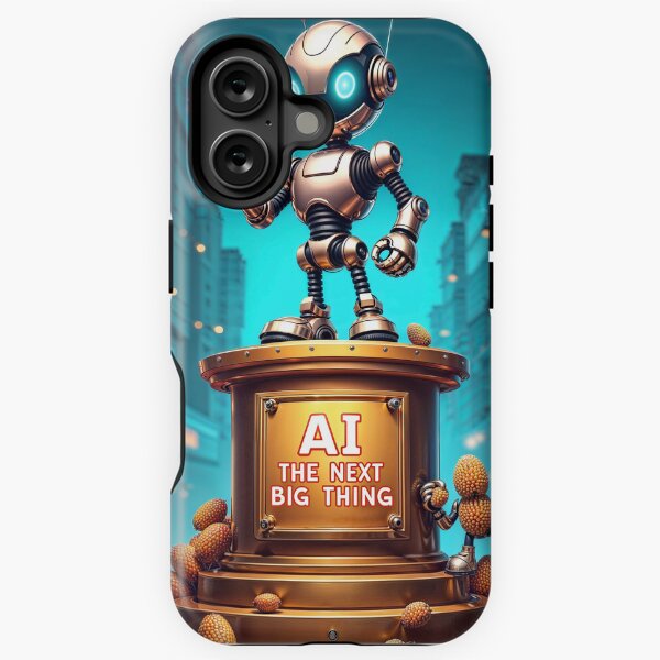 AI - The next BIG Thing - but sometimes worth only peanuts iPhone Tough Case