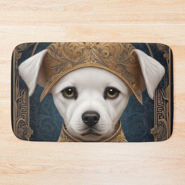 Item preview, Folk Art Puppy Apprentice Wizard designed and sold by Colin Bentham.