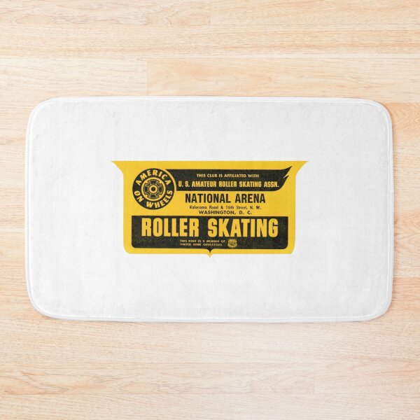 Item preview, National Arena Roller Washington D.C. Roller Skating Rink Sticker Decal Label  designed and sold by tislord.