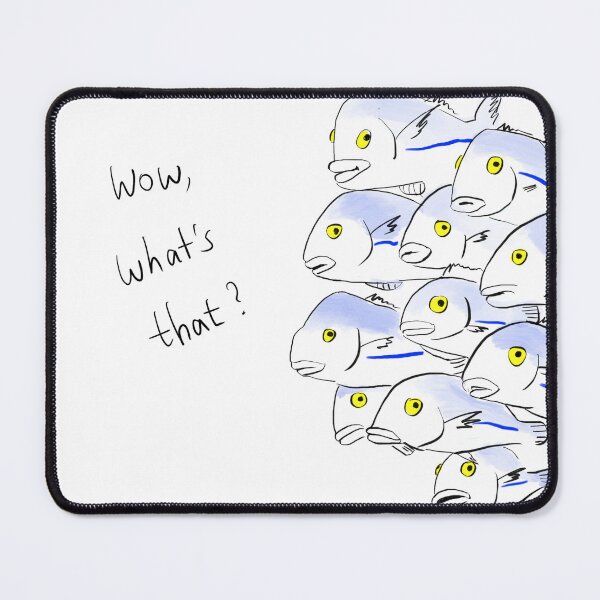 Item preview, “Wow, What’s That?” – Curious Fish Gang designed and sold by weirdonimal.