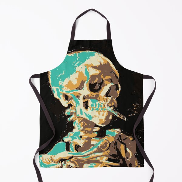 Item preview, Skull of a Skeleton with Burning Cigarette designed and sold by Jann3s_Ts.