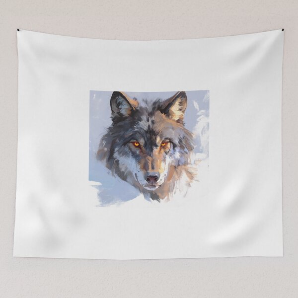 Item preview, Gray Wolf Digital Painting  designed and sold by SMARTKIT  DESIGNAGENCY.