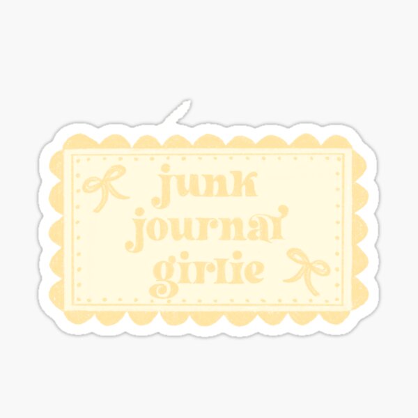 Item preview, Yellow Junk Journal Girlie designed and sold by sabamoa.