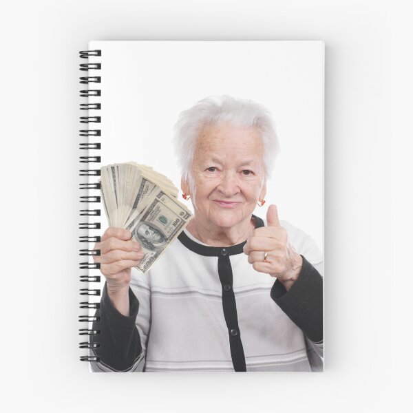 Item preview, Old Woman with Money designed and sold by sophiapetrillo.