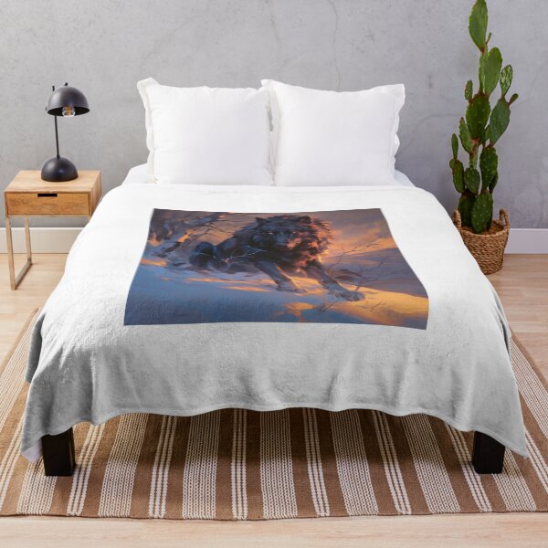 Item preview, Gray Wolf Digital Painting designed and sold by SMARTKIT DESIGNAGENCY.
