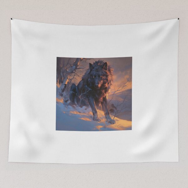 Item preview, Gray Wolf Digital Painting  designed and sold by SMARTKIT  DESIGNAGENCY.